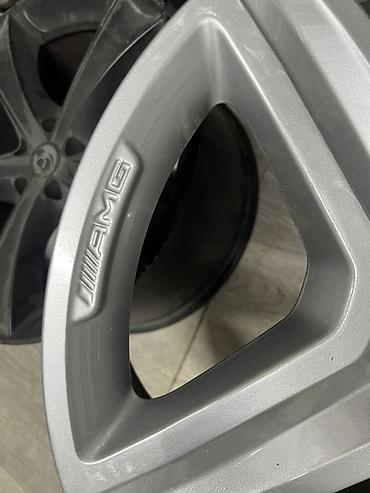 pirelli p zero: Литые Диски R 20 AMG, Комплект, отверстий - 5, Б/у — 3