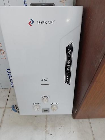 Краны водонагреватели: TOPKAPI su qızdırıcısı – 24 L Xüsusiyyətlər: - Brend: TOPKAPI - — 1