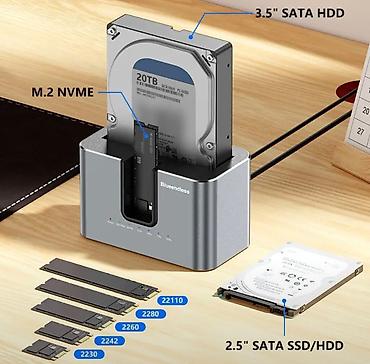 msata ssd: Док-станция Blueendless HD01N для накопителей: универсальный клонер и — 2