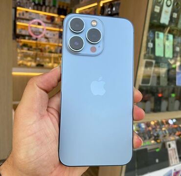 kreditlə telfon: IPhone 13 Pro, 128 GB, Blue Titanium, Zəmanət, Kredit, Face ID