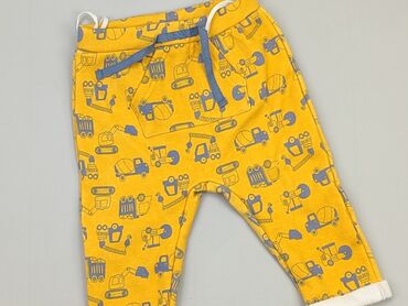 Spodnie i Legginsy: Niemowlęce spodnie materiałowe, 3-6 m, 62-68 cm, stan - Bardzo dobry