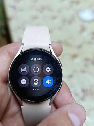 smart wacth: İşlənmiş, Smart saat, Samsung, Аnti-lost, rəng - Bej — 2