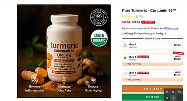 Витамины и БАДы: США от воспаления суставов 2 вида Ультрапремиальный куркумин с — 17