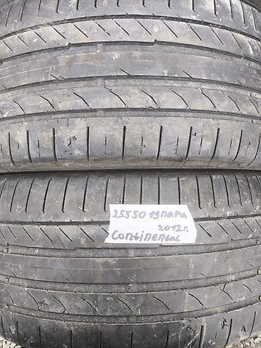 2555019: Шины 255 / 50 / R 19, Лето, Б/у, Пара, Внедорожные (АТ/МТ), Continental — 1