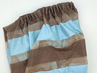 Zasłona na taśmie marszczącej - Kolorystyka: pasy w odcieniach