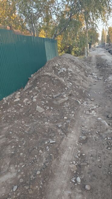 грунт котлованный: Отсыпка/сыпучий материал: грунт с галькой и щебнем - Фракция: смесь