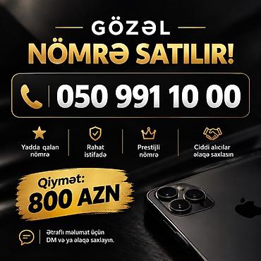 bakcell aktiv etmek: Məhsul: Xüsusi mobil nömrə • Operator: 050 • Nömrə ardıcıllığı: 991 — 1
