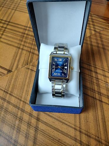 casio ediface: Casio kişi qol saatı - Korpus: düzbucaqlı forma, metal korpus, qızılı — 2