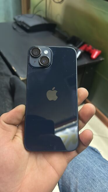 Apple iPhone: IPhone 14, 128 ГБ, Midnight, Отпечаток пальца, Face ID, Беспроводная зарядка