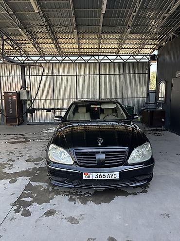 lexus es 2002: Mercedes-Benz S-Class: 2002 г., 5 л, Автомат, Бензин, Седан — 3