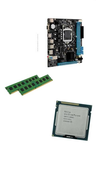 Жёсткие диски (HDD): Материнская плата Intel 5, Новый