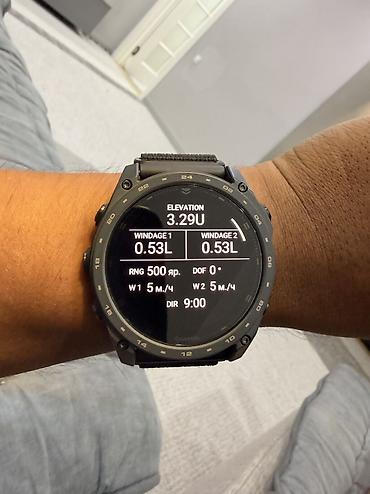 манитор авто: Garmin Tactix Ceracote Slate Gray 8 (51 мм) — премиальные тактические — 4