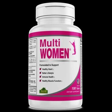 хороший витаминный комплекс для женщин: Multi WOMEN - получи заряд витаминов! В современном мире тяжело