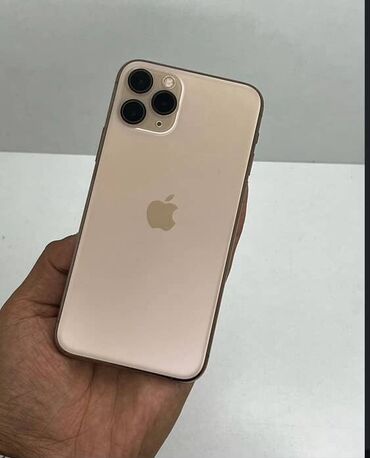 айфон 11 про мах 256: IPhone 11 Pro Max, Колдонулган, 64 ГБ, Алтын, 100 %