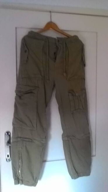 Pantalone: Pantalone Zara, M (EU 38), bоја - Maslinasto zelena