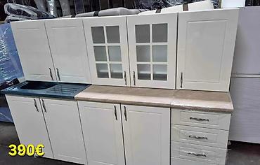 Kuhinjski nameštaj: Kuhinjski set – dužina 2 m - Komplet gornjih i donjih elemenata sa — 16