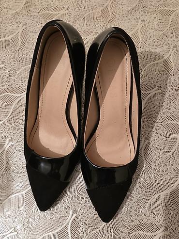 Tuflilər: Qara stiletto ayaqqabı - Model: Nazik hündür dabanlı, iti burun - — 2
