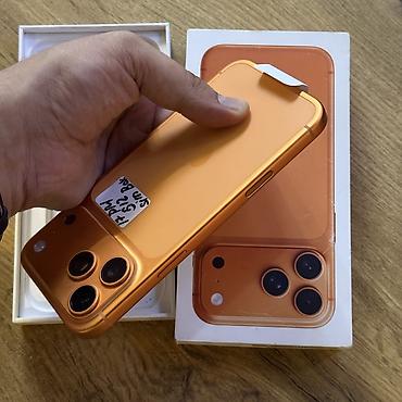 iphone 2 sim: IPhone 17 Pro Max, Б/у, 512 ГБ, Оранжевый, Защитное стекло, Чехол, Кабель, 100 % — 4