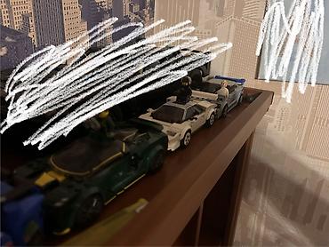 polis oyuncaq dəsti: Lego üslubunda yığma oyuncaq avtomobil dəsti - Mövzu: idman — 1