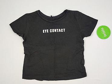 bluzki czarne basic: Sinsay, T-shirt damski, rozmiar L — 2
