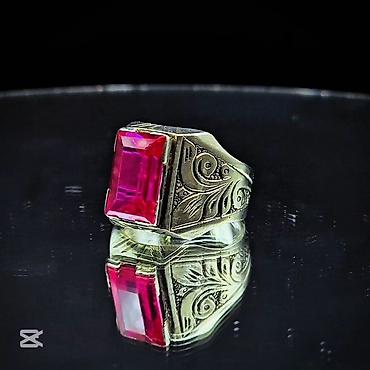 Ювелирные изделия: Кольцо, Серебро, Рубин — 4