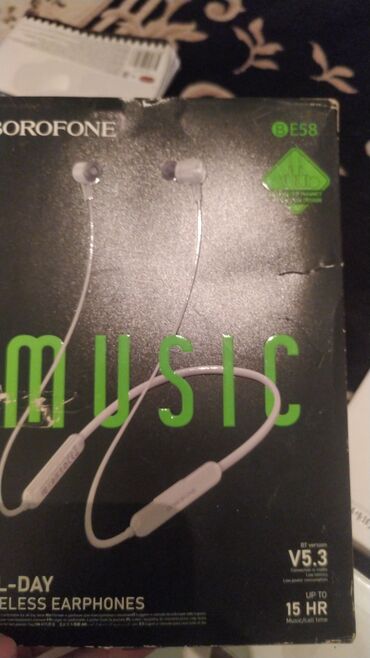 Наушники: Вкладыши, Новый, Беспроводные (Bluetooth), Классические — 8