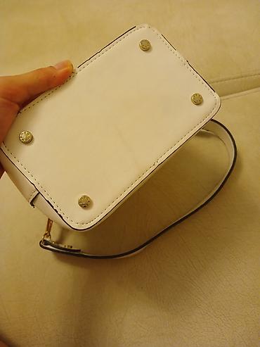 cantalar: Qadın çantası – krem/açıq bej rəngli, qoltuqaltı tipli (shoulder bag) — 4