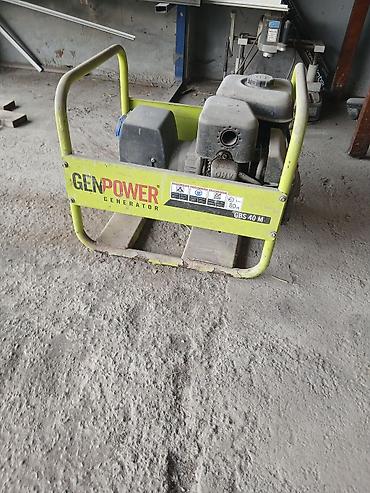 razetka: Genpower GBS 40 M benzin generator - Model: GBS 40 M - Maks. güc: 3.8 — 3