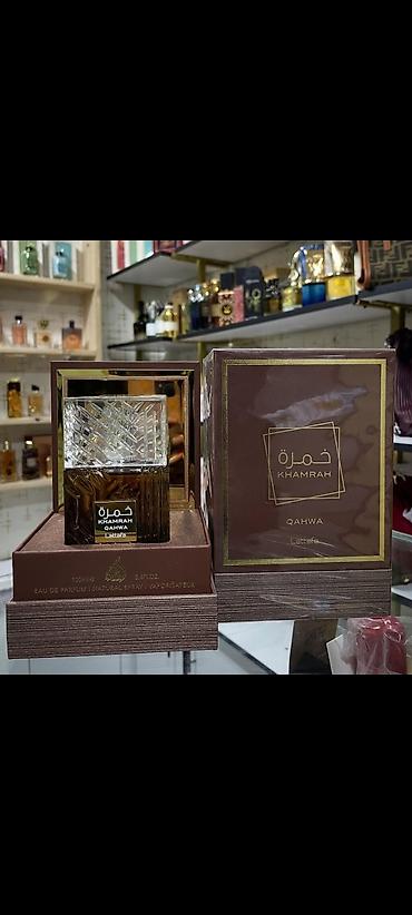 ereb etirleri: Khamrah Lattafa 100ml Ərəblərin möhtəşəm cəzbedici parfümu qaliciliqi — 1