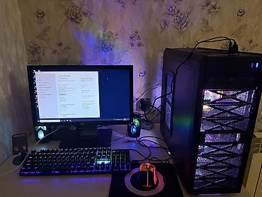 Masaüstü kompüterlər və iş stansiyaları: Salam.Real alıcı yazsın.Kredit HİİSSƏ HİSSƏ ÖDƏNİŞ YOXDUR.Kompüter — 1