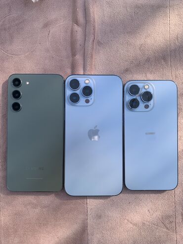 продажа бу ноутбуков: IPhone 13 Pro Max, Б/у, 256 ГБ, Pacific Blue, Чехол, 83 %