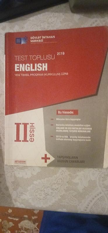 Testlər: İngilis dili Testlər 9-cu sinif, DİM, 2-ci hissə, 2019 il — 1
