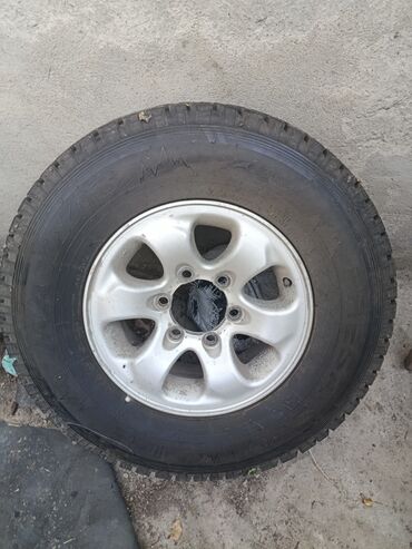 купить резину на камаз бу: Дөңгөлөктөр монтажда 235 / 75 / R 15, Кыш, Колдонулган, Комплект, Жол тандабастар (АТ/МТ), Куйма, тешиктери - 6
