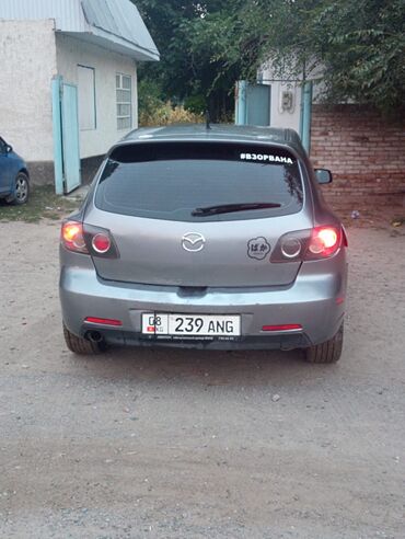 автомобиль талас: Mazda 3: 2004 г., 2.3 л, Автомат, Газ, Хетчбек