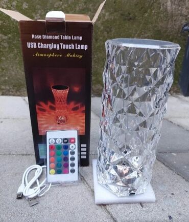Rasveta: Ukrasna Lampa Sa Daljinskim NOVO Stona Lampa Projektor AKCIJA Cene — 6