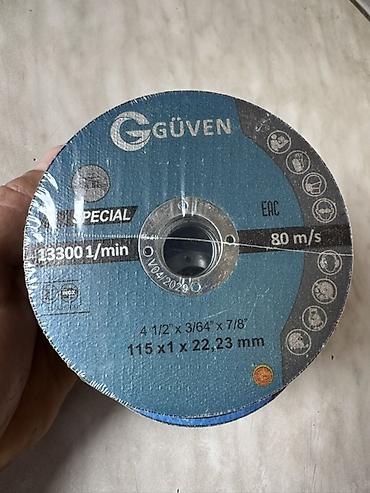 ucuz bal: Metal kəsmə diskləri – 115 mm - Brendlər: LASERLINE, GÜVEN - Ölçülər — 2