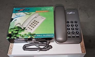 Fiksni telefoni: Fiksni analogni telefon Sinoca KX-T3P/T - Tip: žični stočni telefon — 11