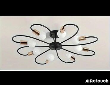 Çilçıraqlar: Çılçıraq, 8 lampa, Metal