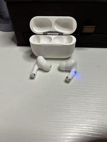 planşet alıram: İşlənmiş Simsiz (Bluetooth) Qulaqcıqlar, Apple, rəng - Ağ — 1