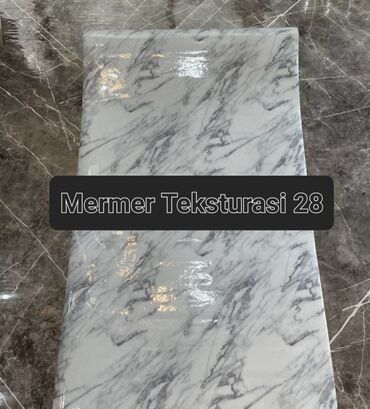 Vinil divar kağızı, oboy: Hamam ucun yapisqanlar kafelin emusiyanin uzlukun ustunden vura — 17