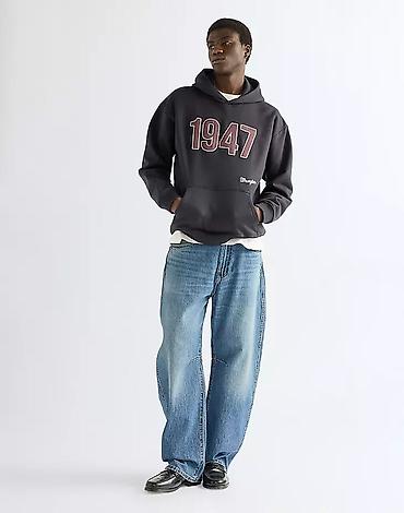 river woods: Мужская толстовка, M, Wrangler, Новый, цвет - Серый, Самовывоз — 3