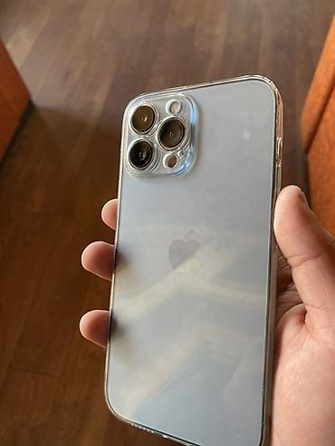 i̇phone 14 pro: IPhone 13 Pro Max, 128 GB, Gümüşü, Face ID — 1