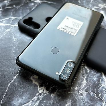 Samsung: Samsung Galaxy A11, Б/у, 32 ГБ, цвет - Серый, 2 SIM — 2