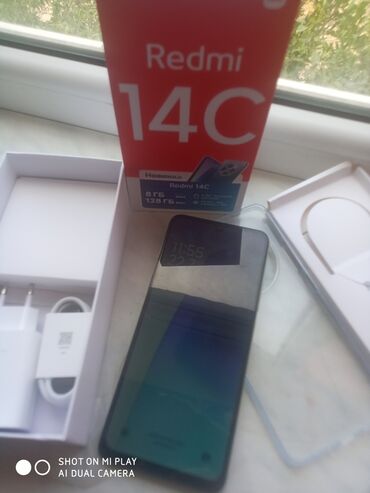 ram ddr 2: Redmi 14C, 128 GB, rəng - Yaşıl, Sənədlərlə