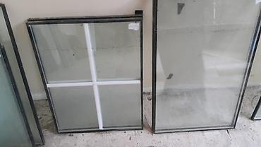 şuşe: Müxtəlif ölçü və növlərdə şüşə panellər Adi Şüşə 90x59, 60x58 — 8