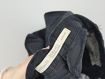 markowe adidasy: Bershka, Spodnie materiałowe damskie, rozmiar S — 4
