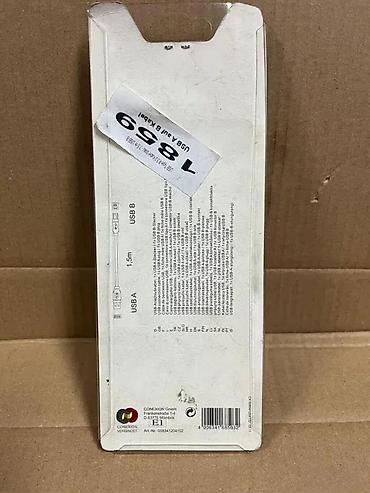 Druga oprema za računare i laptopove: USB 3.0 kabl A–B (SuperSpeed) – dužina 1,5 m, plavi - Konektori: USB — 4