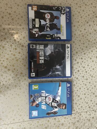Oyun diskləri və kartricləri: FIFA 19, UFC 4 və The Last of Us Part 2 satıram. Hamısı ideal — 11
