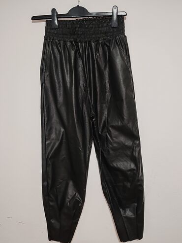 zenske pantalone na preklop: XL (EU 42), Visok struk, Drugi kroj pantalona