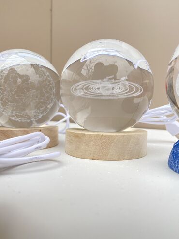 Рабочие настольные лампы: ✨ Шар-ночник — это идеальное сочетание стиля, уюта и оригинальности! — 3